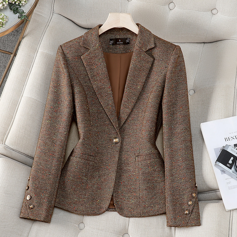 Women Formal Wear Business - Office Ladies Blazer Women Jacket Long