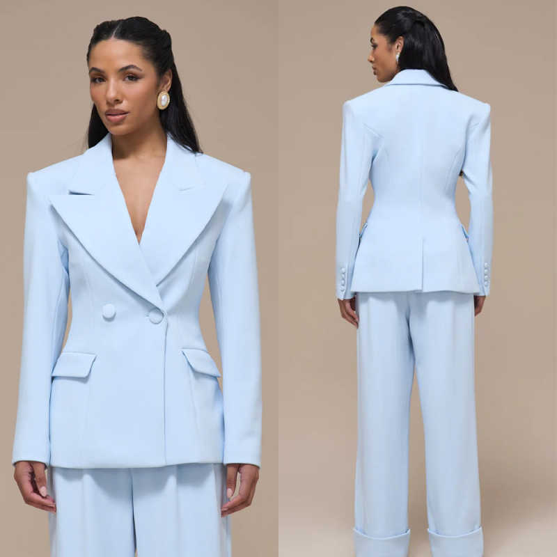 Women Formal Wear Business - Spring Autumn Women Suits 2 Piece