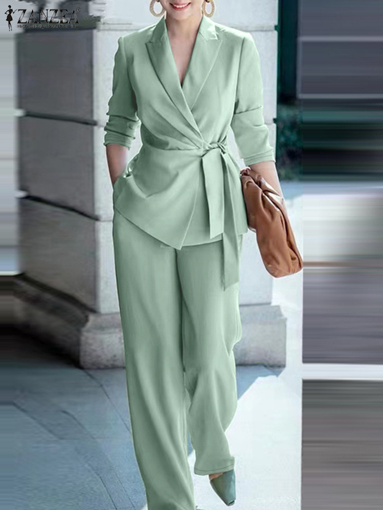 ZANZEA Spring 2pcs Office Wome - Women Formal Wear Set recension och pris