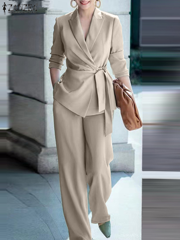 ZANZEA Spring 2pcs Office Wome - Women Formal Wear Set recension och pris