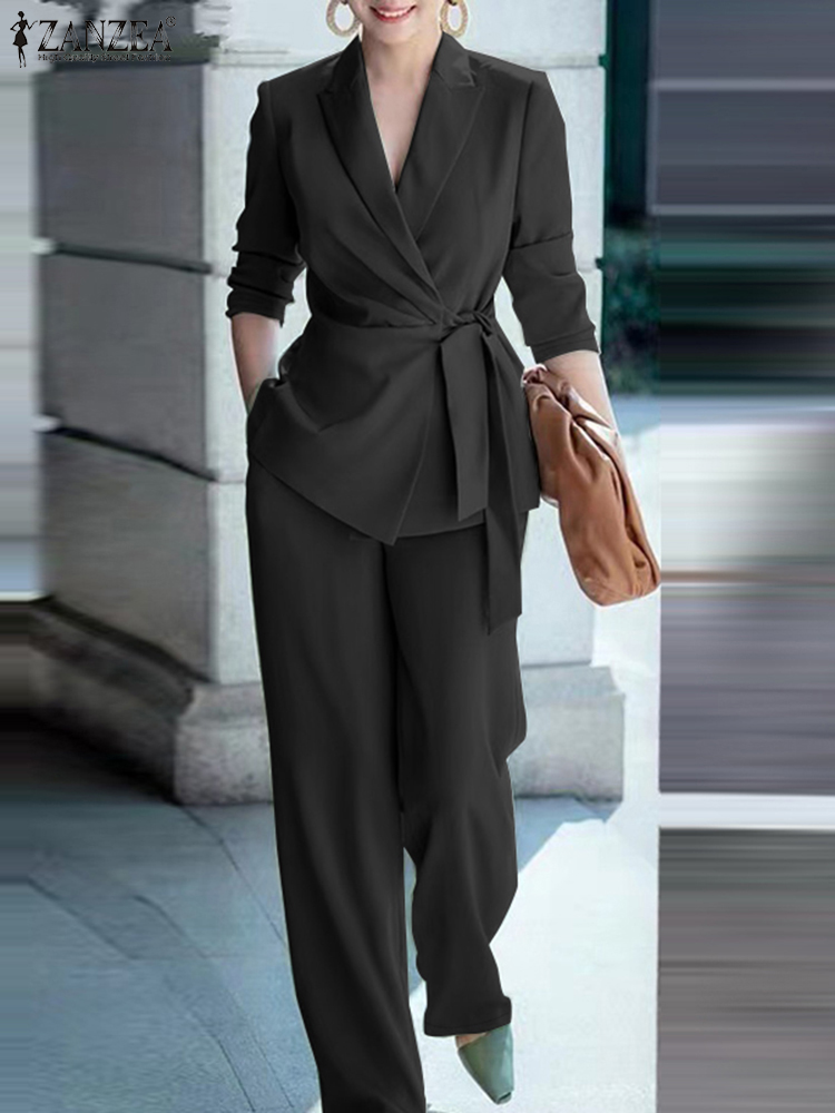 ZANZEA Spring 2pcs Office Wome - Women Formal Wear Set recension och pris