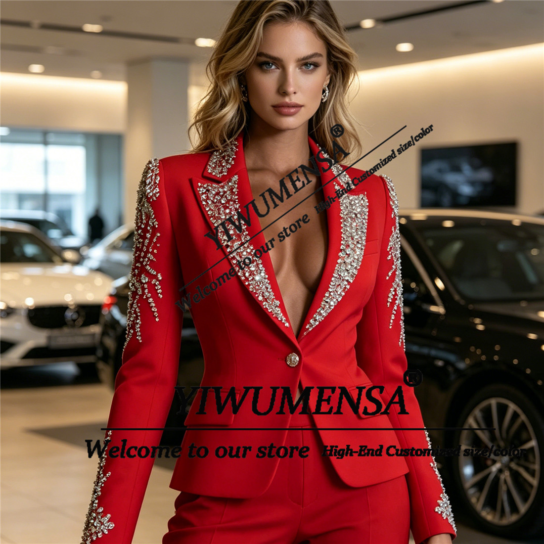 Luxury Women Suits 2 Pieces Se - Women Formal Wear Set recension och pris