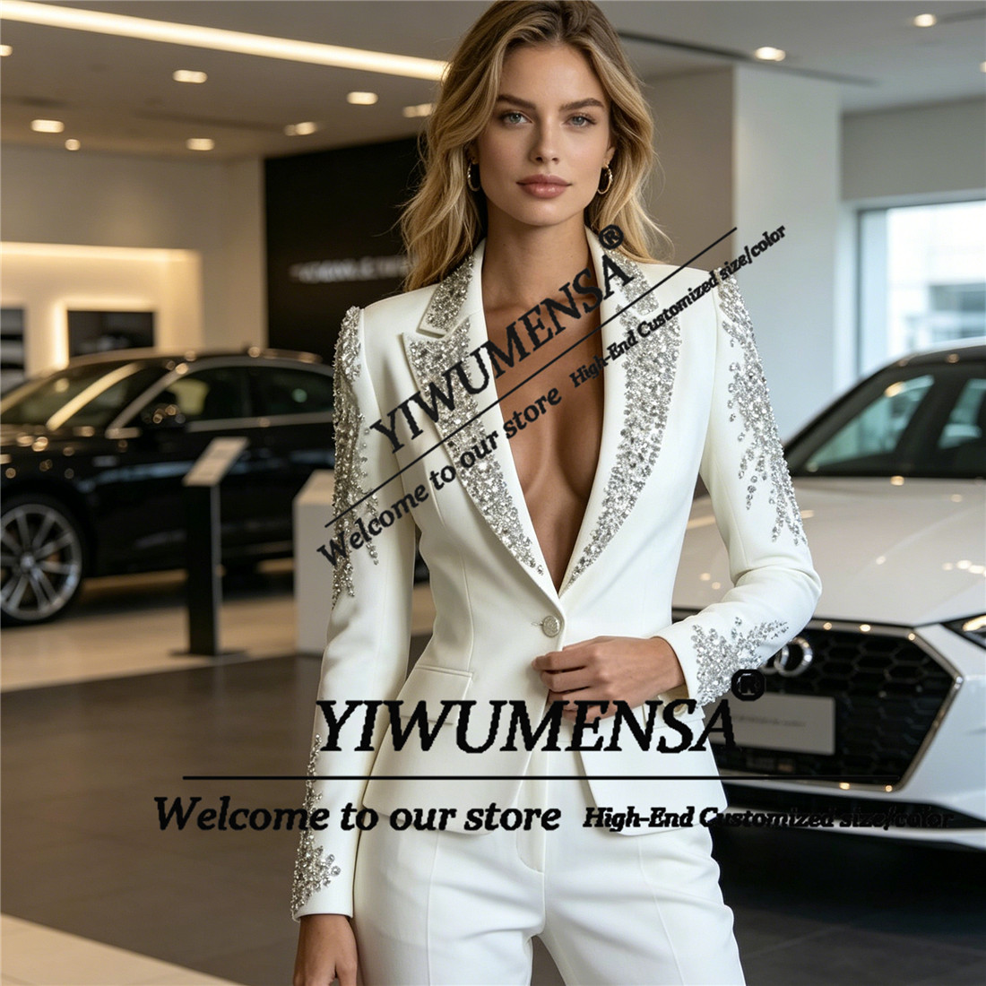 Luxury Women Suits 2 Pieces Se - Women Formal Wear Set recension och pris