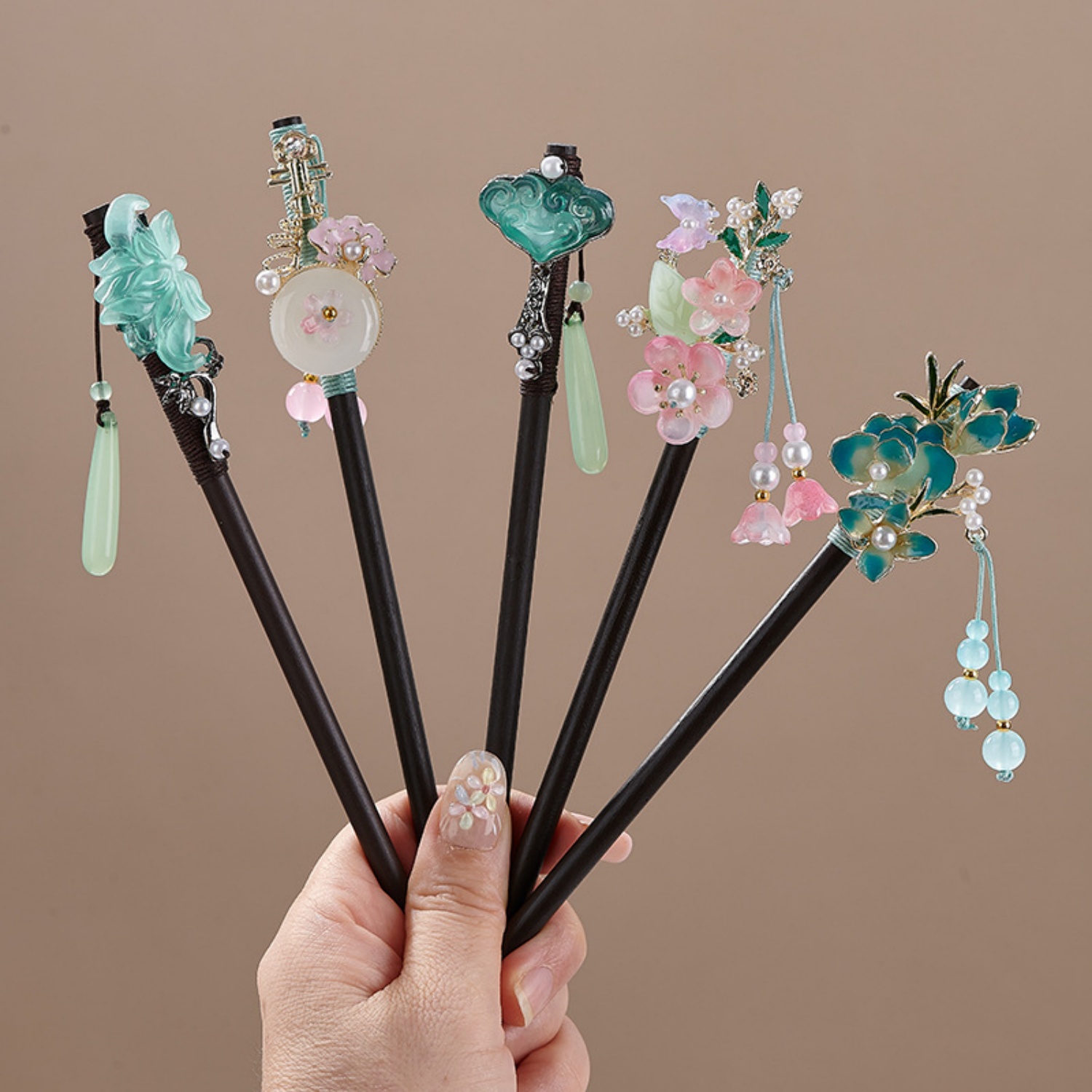 Vintage Flower Hairpin For Wom - Vintage Women'S Formal Wear recension och pris