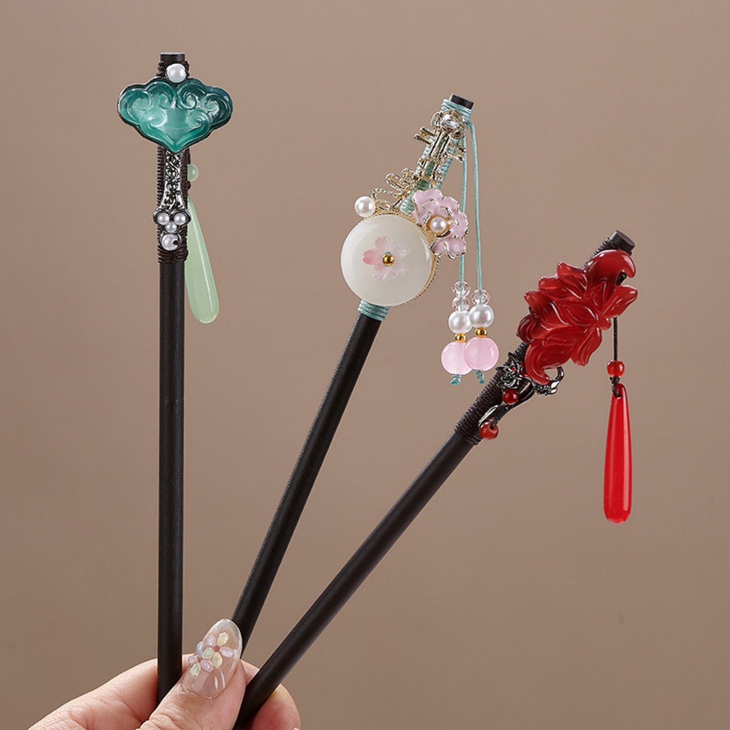 Vintage Flower Hairpin For Wom - Vintage Women'S Formal Wear recension och pris