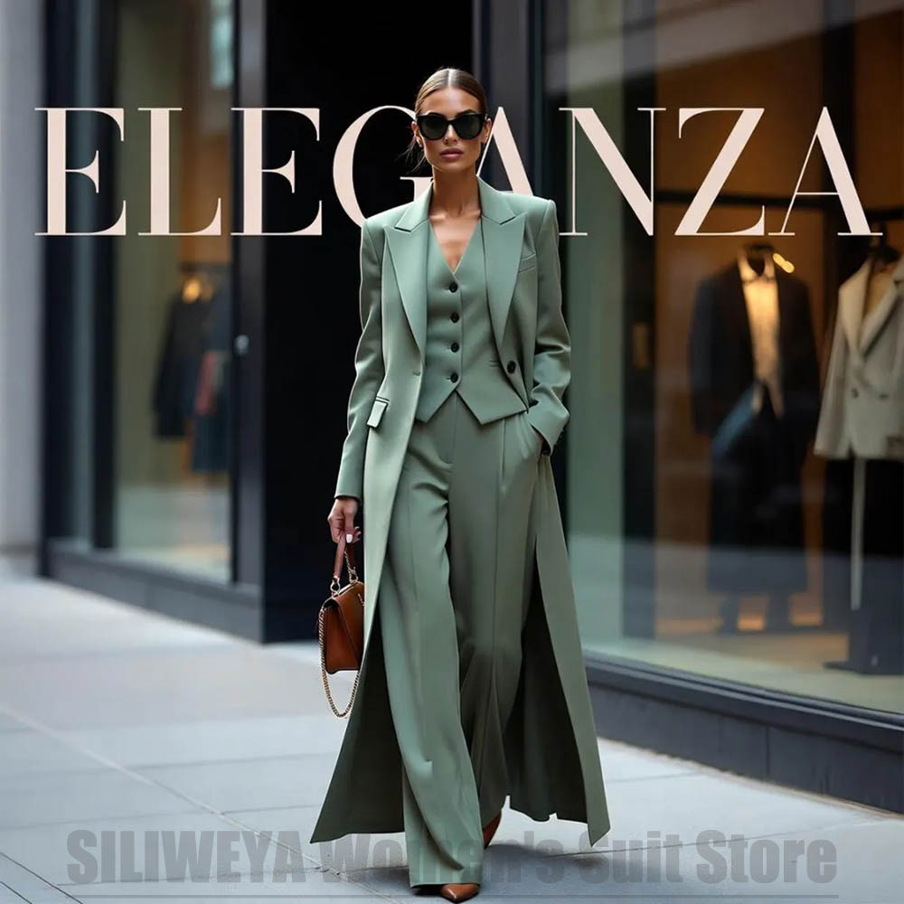 Chic Women's Suit Set Three Pi - Women Formal Wear Business recension och pris
