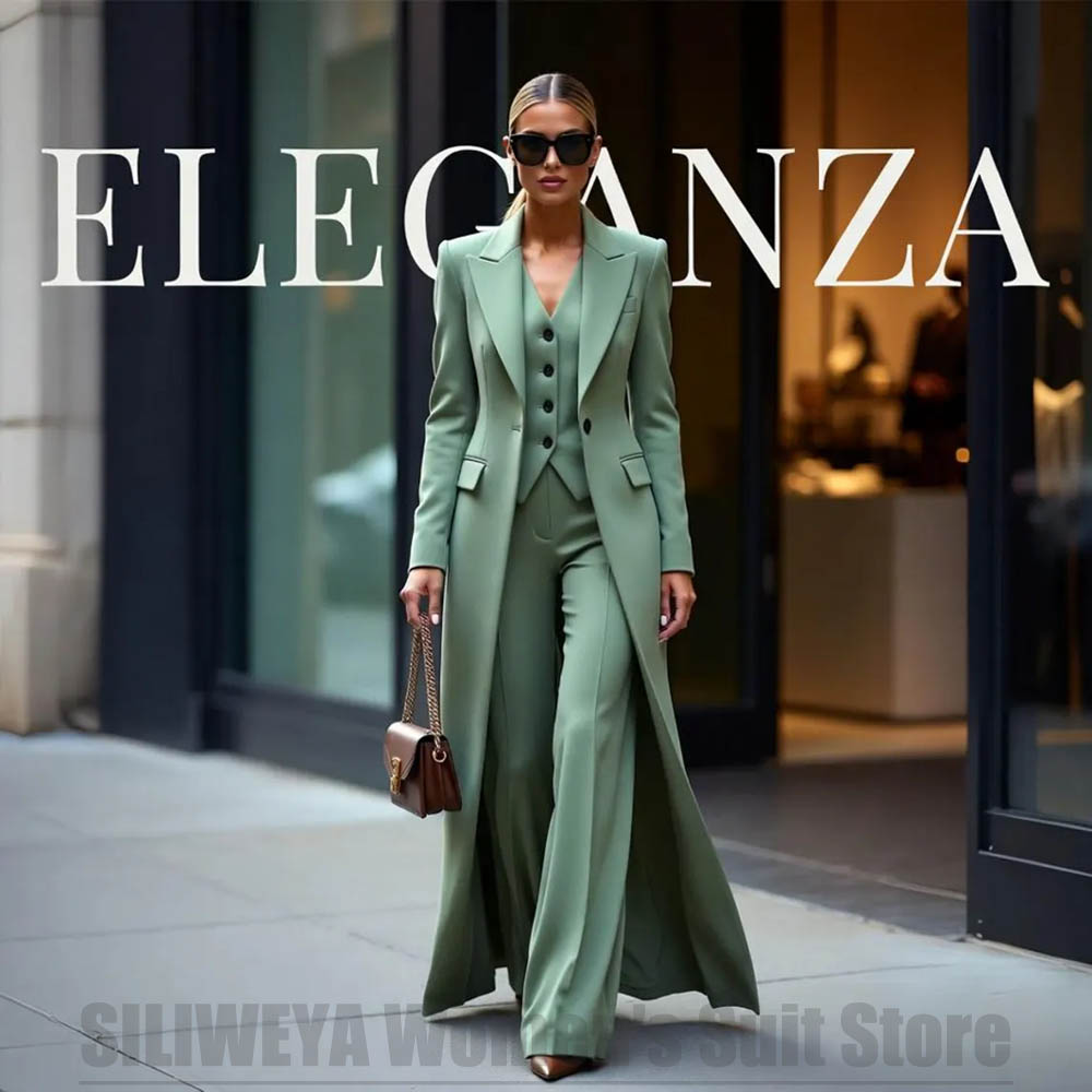 Chic Women's Suit Set Three Pi - Women Formal Wear Business recension och pris