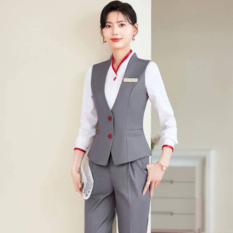 Plus Size 5XL Formal Pantsuits - Women Formal Wear Business recension och pris