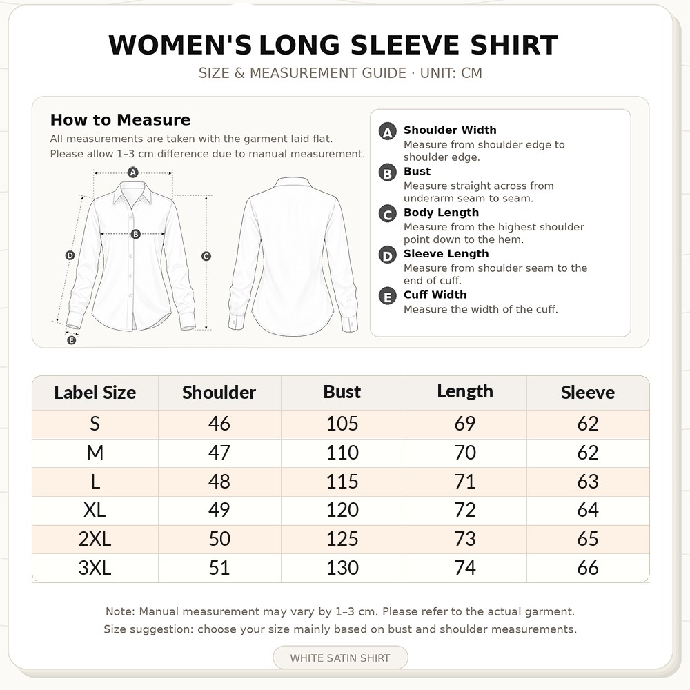 Women Satin Lapel Collar Shirt - Silk Blouse Button recension och pris