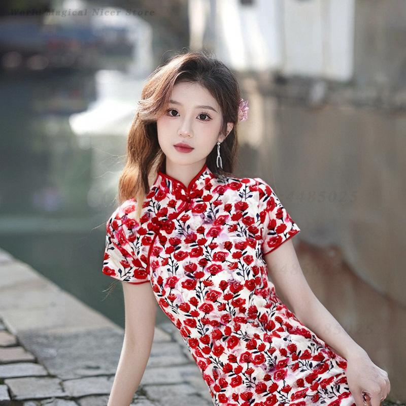 New Summer Red Short Modified  - Young Women'S Formal Wear recension och pris