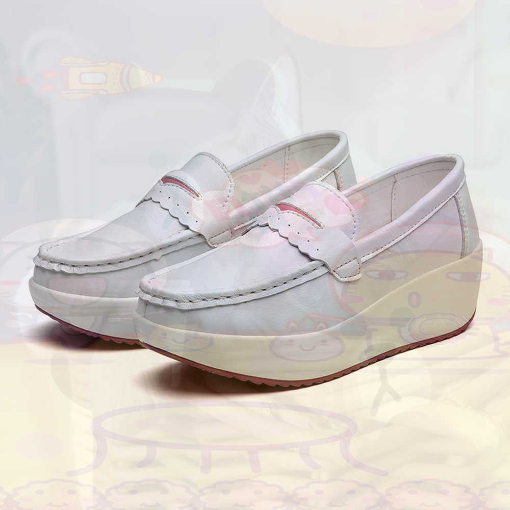 Plataform Winter Pink Sneakers - Formal Women Daily Wear Slippers recension och pris