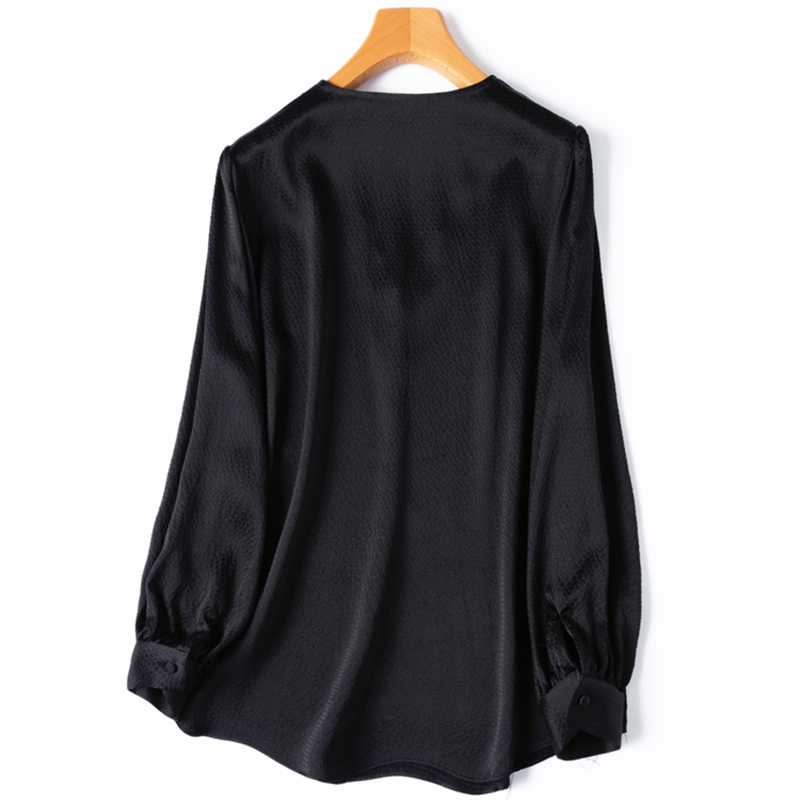 Women Silk Blouse 93% Mulberry - Silk Blouse Button recension och pris