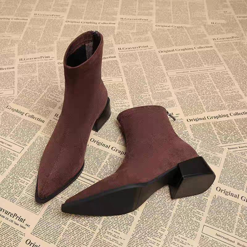 New Low Heel Women Mordern Ank - Vintage Women'S Formal Wear recension och pris