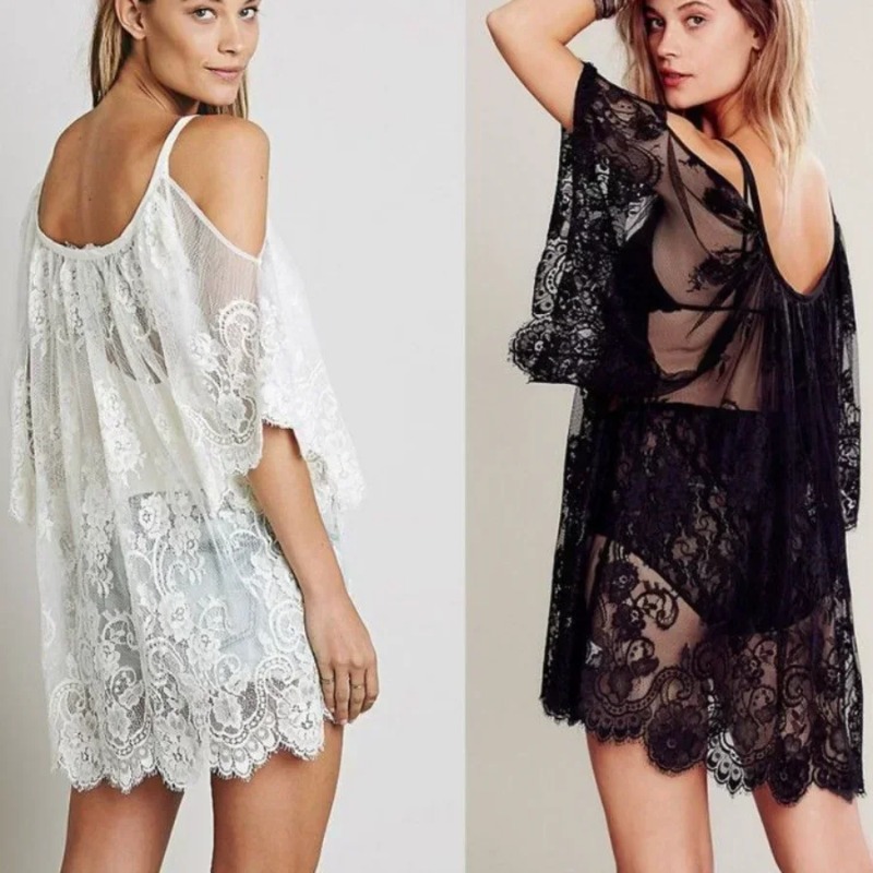 Women Sexy Lace Crochet Cover  - Young Women'S Formal Wear recension och pris