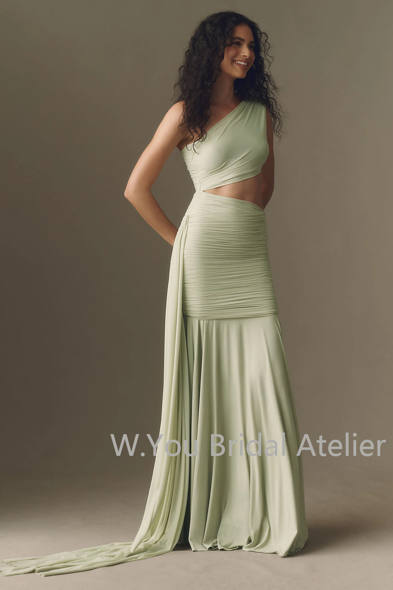 Evening Dresses One Shoulder M - Women'S Formal Wear For A Wedding Guest recension och pris