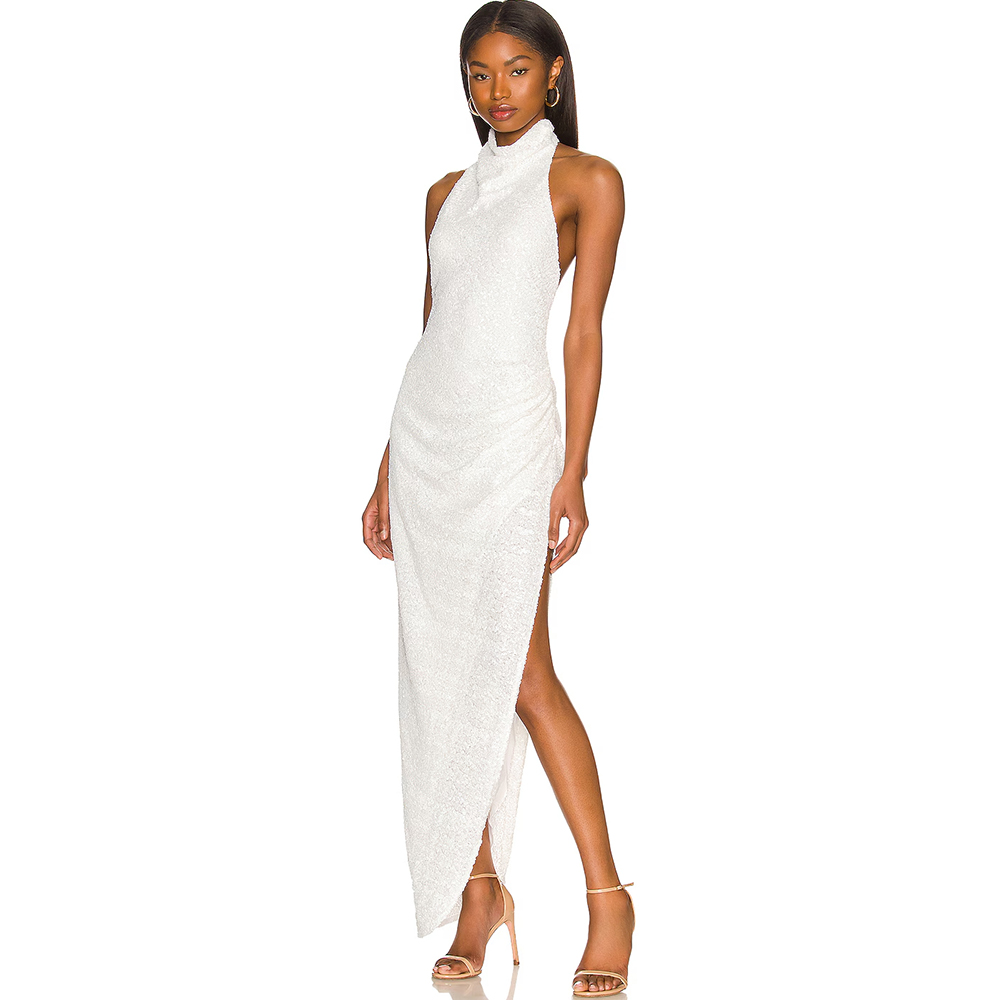 Evening Dresses Halter Necklin - Women'S Formal Wear For A Wedding Guest recension och pris