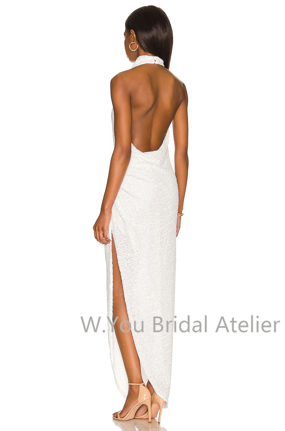 Evening Dresses Halter Necklin - Women'S Formal Wear For A Wedding Guest recension och pris