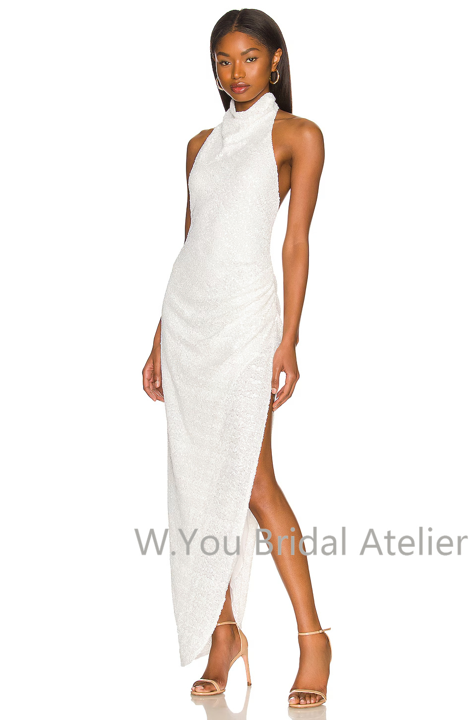 Evening Dresses Halter Necklin - Women'S Formal Wear For A Wedding Guest recension och pris