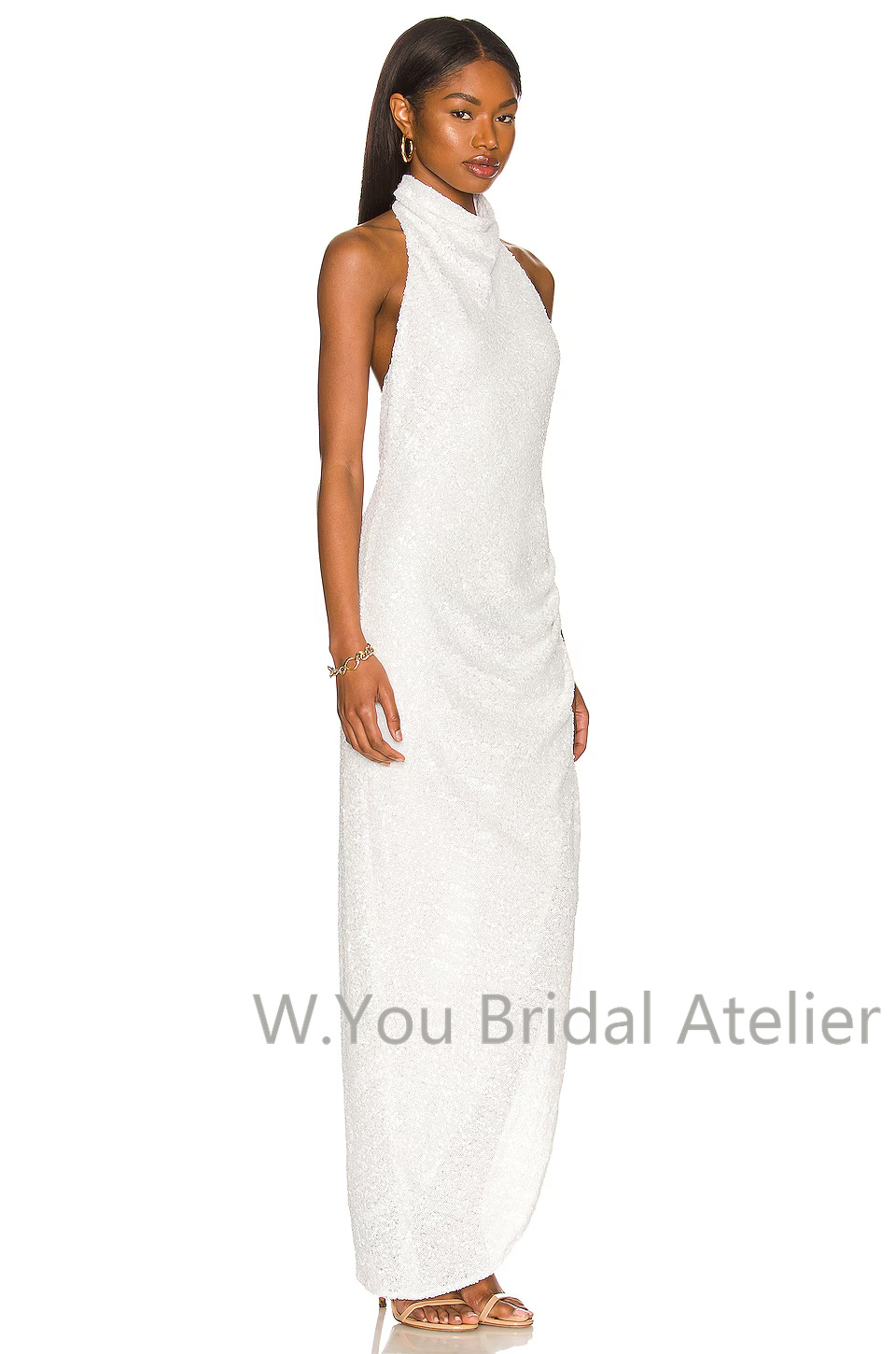Evening Dresses Halter Necklin - Women'S Formal Wear For A Wedding Guest recension och pris