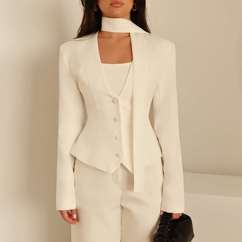 Autumn Women Suit 1 Piece Shor - Women'S Formal Wear For A Wedding Guest recension och pris