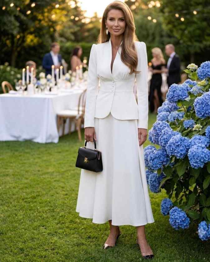 Elegant Two Piece Women Suit S - Women Formal Wear Business recension och pris