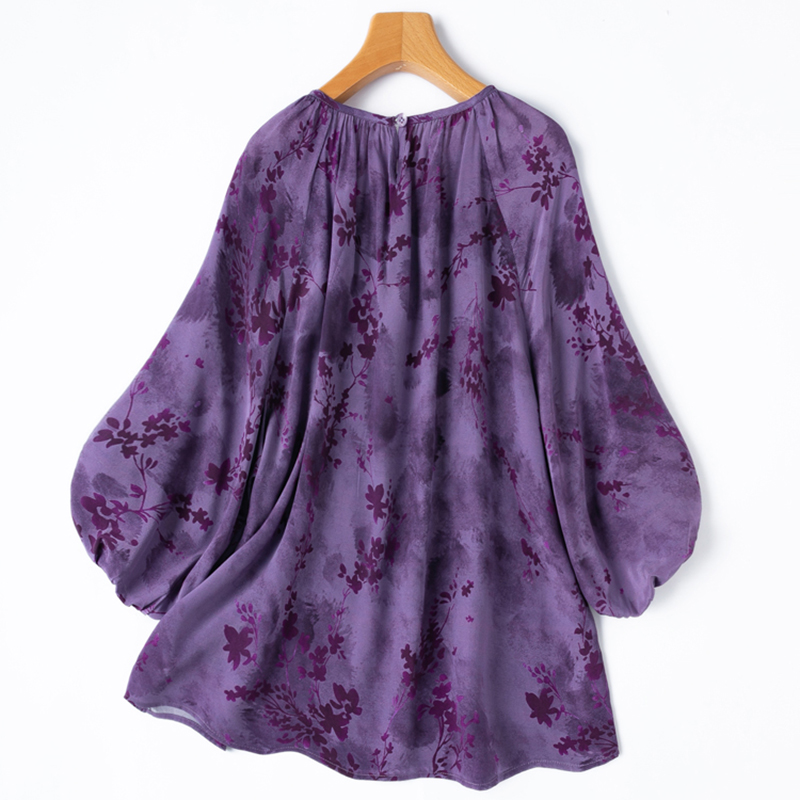 Women Silk Blouse 100% Mulberr - Silk Blouse Button recension och pris