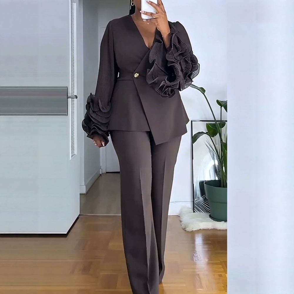 Women's 2‑Piece Pant Suit Deep - Women Formal Wear Set recension och pris