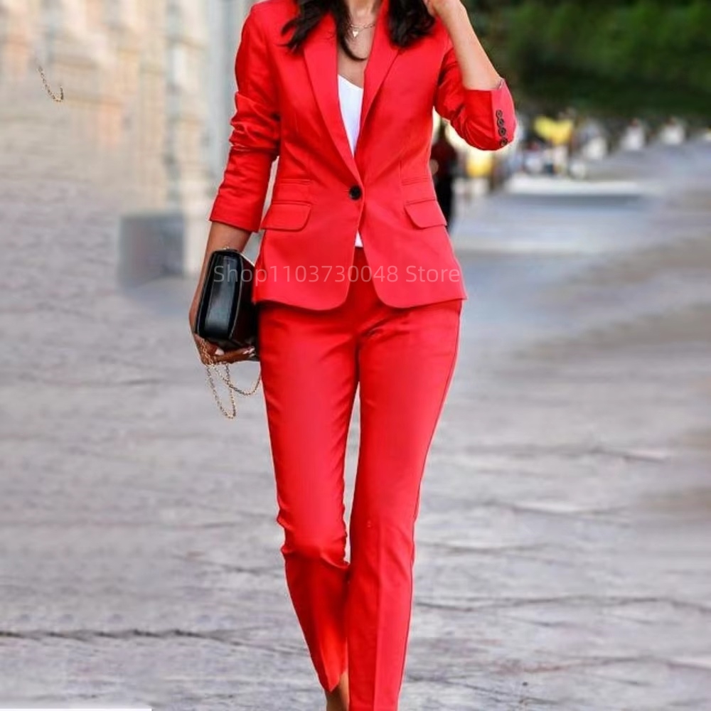 Fashion Office Ladies Blazer a - Women Formal Wear Set recension och pris
