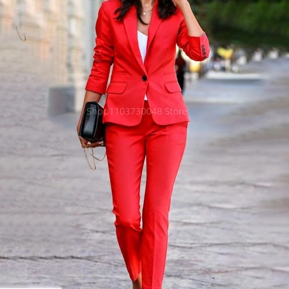 Fashion Office Ladies Blazer a - Women Formal Wear Set recension och pris