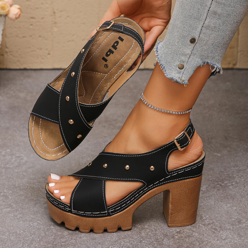 Vintage Super High Heel Cross  - Vintage Women'S Formal Wear recension och pris