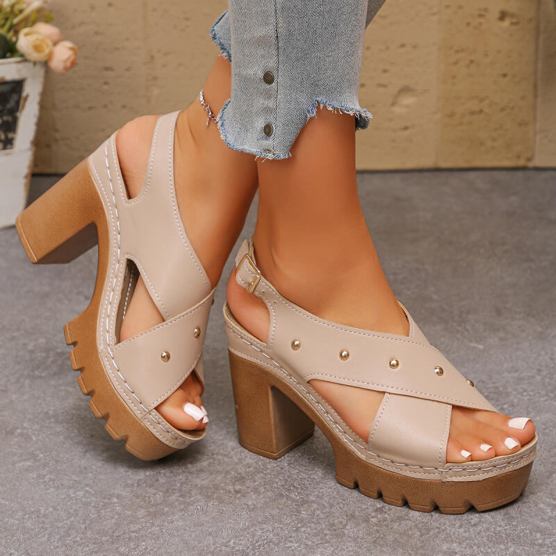Vintage Super High Heel Cross  - Vintage Women'S Formal Wear recension och pris